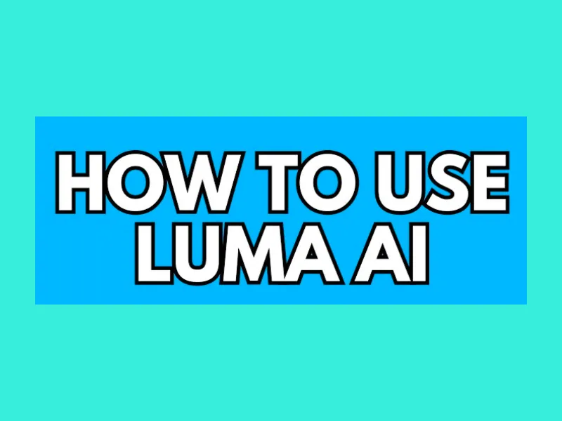 Beginner's Guide for How to Use Luma AI with 3D Creation